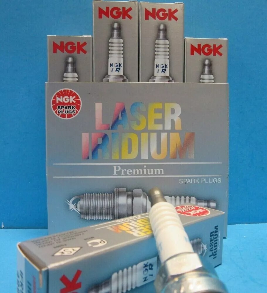 New Set of 4 Spark Plugs Genuine NGK 4996 OEM # IFR5T11 Laser Iridium Upgrade