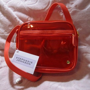 see through crossbody bolsa