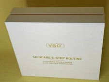 VGO Skincare 5 Step Routine Sealed Box MSRP $78