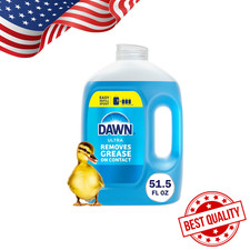 Dawn Ultra Original Dish Soap Refill Jug 51.5 oz Blue Liquid Grease Fighter