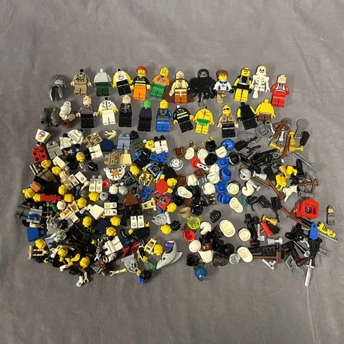 Lego Minifigure Parts And Accessories Lot Star Wars Harry Potter Firemen Misc+