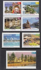 Australia 2008 Tourist Precincts set  SG 3053 - 3059 mounted mint