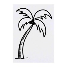 'Palm Tree' Temporary Tattoos / Transfers TO00027575 