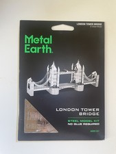 Image of Metal Earth 3D Laser Cut Model. London Tower Bridge