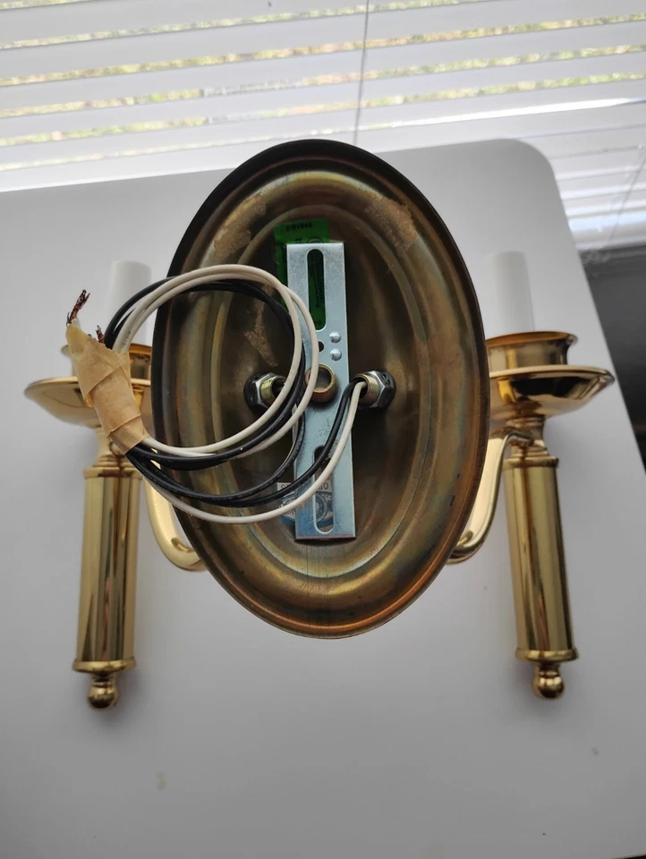 Aplique de pared negro vintage Foto 3 de 3