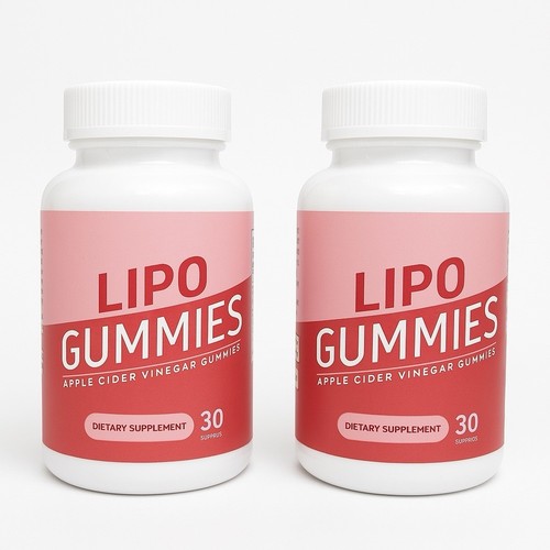 Lipo Apple Cider Vinegar Gummies 30 Gummies (Lot of 2)