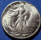 A 1946-D Walking Liberty Half Dollar Choice BU. Blazing Luster!!!