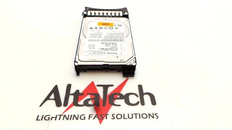 IBM 500GB 7.2k rpm 6Gbps SAS SFF Hard Disk Drive 90Y8954, 2.5" HDD Fully Tested - Image 3 of 4