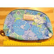 Lilly Pulitzer for Estee Lauder Turquoise Butterfly Small Cosmetic Case