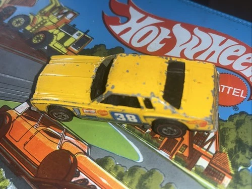 Vintage 1974 Hot Wheels Redline Monte Carlo Stocker Stock Car Yellow #38