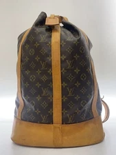 LOUIS VUITTON SHOULDER BAG RANDONE GM_MONOGRAM CANVAS PVC Brown Used