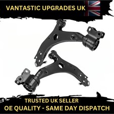 New Front Lower Suspension Wishbone Track Control Arms - 21mm For Ford Focus Mk2