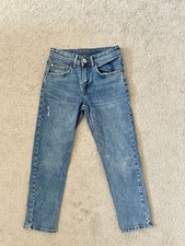 H M Kids Boys Blue Jeans Denim Size 8 - EUC