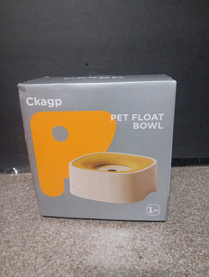 Dog Drinking Water Bowl Floating Non-Wetting Mouth Dog/Cat Bowl Without Spill