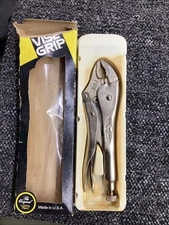 Vtg Vise-Grip Peterson Dewitt USA Original 10WR Locking Pliers in Original Box
