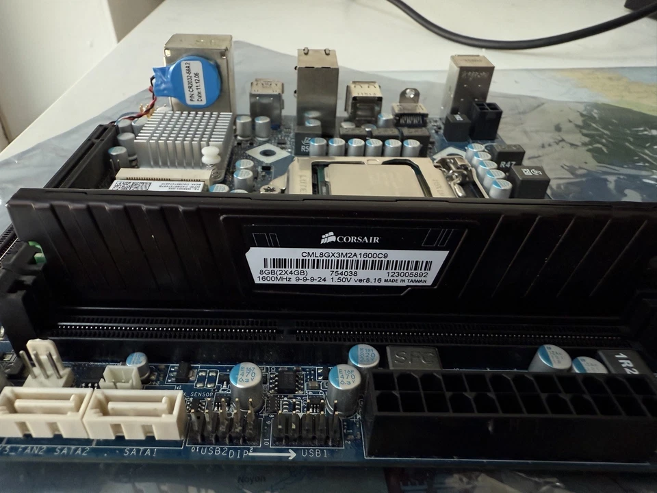 Mini-ITX Mainboard H61 0KM92T for Alienware X51 R1 Inkl. Core I5 3450 + 4gb ram - Bild 3 von 3