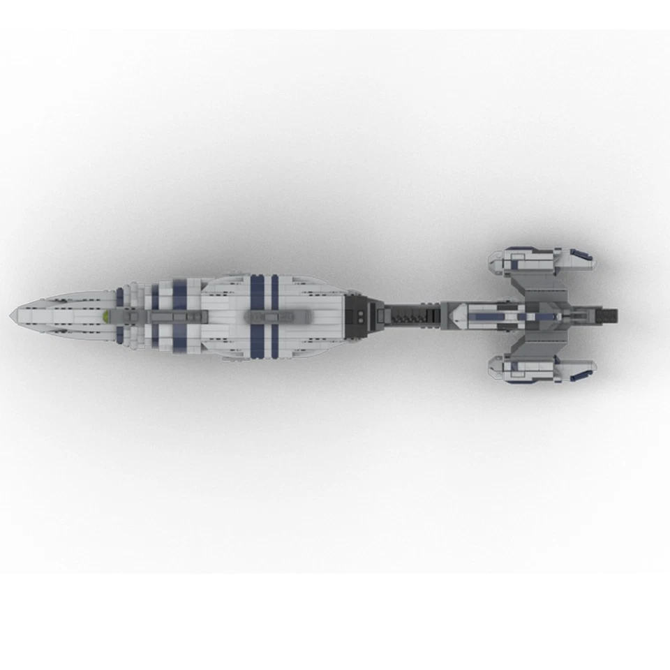 Custom MOC-164717 UCS The Recusant-class Light Destroyer Ship 1522 Parts - Image 4 of 4