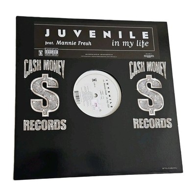 Juvenile In My Life Feat Mannie Fresh Vinyl Single 2003 Cash Money Records OOP 