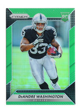2016 Prizm DeAndre Washington RC #276 Green Prizm Raiders