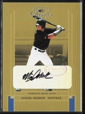 2005 Donruss Classics #202 Miguel Negron Toronto Blue Jays RC,AU Auto