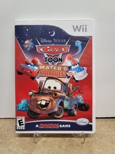 Cars Toon Mater's Tall Tales A Mania Game - Nintendo Wii - CIB