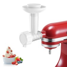 Ice Cream Maker Attachment for KitchenAid Stand Mixers, Dairy Free Frozen Fru...