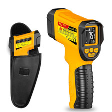 Infrared Thermometer Gun, -58  to 1472  , High Precision, Non-Contact Laser Tempe