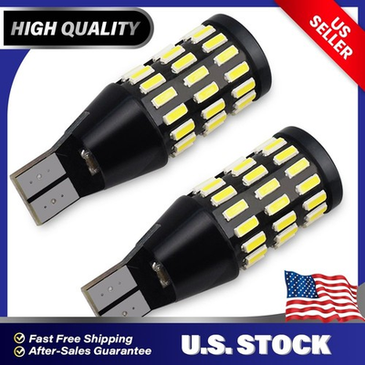 #ad Canbus Error Free LED Bulb For Car Backup Reverse 912 Light 921 T15 White $55.54