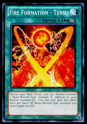 Cosmo Blazer #CBLZ-EN058 Fire Formation