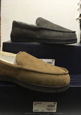 Club Room Men's Memory Foam Slippers Faux Suede Assorted Size 8-9 Medium NEW