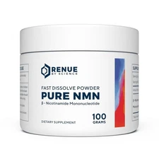 Latest date Renue By Science PURE Powder 100 Gram Jar Nicotinamide Free shipping