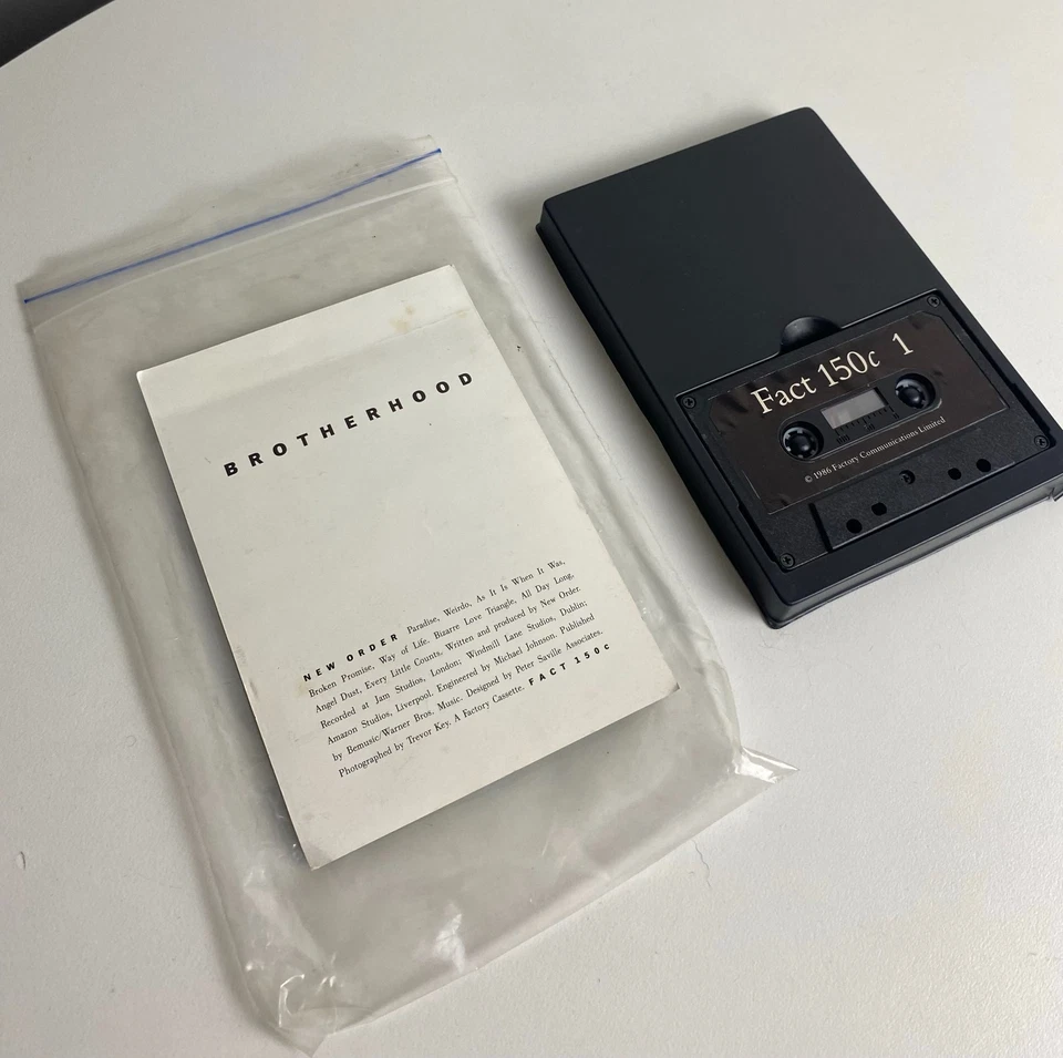 1986 [ Brotherhood NEW ORDER Fact 150c ] Factory Communications LTD Cassette - Image 3 of 4
