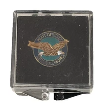 PRATT and WHITNEY Dependable Engines Aircraft Emblem Tie Tac Pin