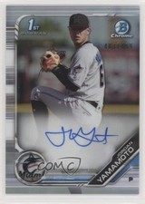 2019 Bowman Chrome Prospects Refractor 483/499 Jordan Yamamoto #CPA-JY Auto gd1