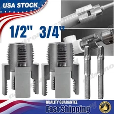 Integrated Internal & External Pipe Threading Tool For 1/2'' 3/4'' Water Pipe US