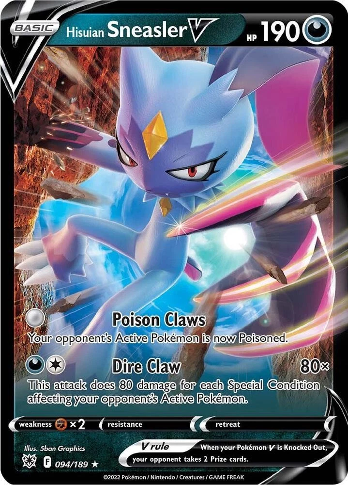 【PSA10】 ヒスイオオニューラV SA s10P SNEASLER Hisuian Sneasler V Pokémon TCG Cards for sale | eBay