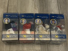 NSYNC Limited Edition Joey-Chris-Justin-Lance Set Of FOUR Beanie Bears Boy Band