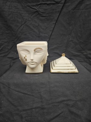 Jonathon Adler Gilded Masquerade Muse Lidded Box