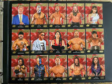 AEW 2021 Complete (40) Gold Main Features Set Upper Deck First Edition