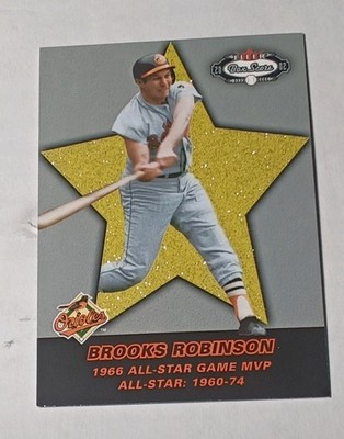 2002 Fleer Box Score Brooks Robinson #244 /100 First Edition
