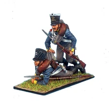 NAP0162 Prussian 11th Line Infantry Musketeer Falling Vignette by First Legion