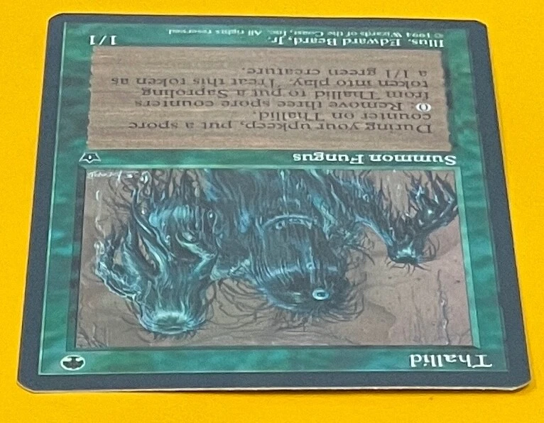 MTG THALLID (Beard) Fallen Empires (Wyvern Back) (OldManMTG 007-580) - Image 4 of 4