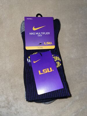lsu nike socks