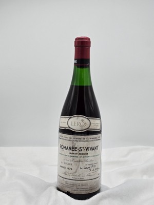 1974 Saint Vivant Domaine de la Romanée Conti 750ml Romanee Conti St. Vivant