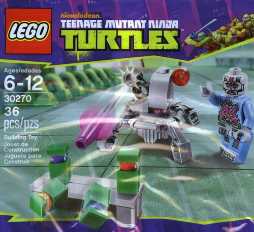 NUOVO Lego TMNT 30270 Kraang's Turtle Target Practice TEENAGE Mutant NINJA Turtles - Foto 2 di 3