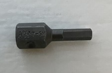 Apex Bit Sz 07-5mm Metric, 7/16 Shank, 5mm He...