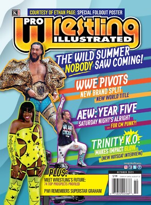 PRO WRESTLING ILLUSTRATED MAGAZINE | OCT 2023 | THE WILD SUMMER NOBODY SAW COMIN