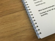 Documents Binding - Wire, Spiral, Wiro Bookbinding Services
