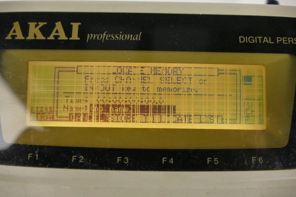 Akai DPS12 Digital Personal Studio Display-Fehler Bastler ohne H-Disc Hi-4716 - Bild 3 von 4