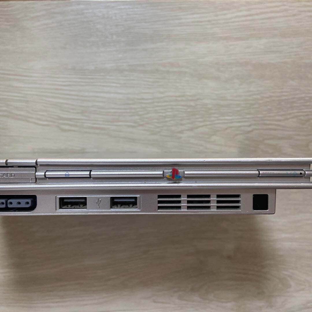 Sony Play Station2 PS2 SCPH-77000 silver console only Japanese